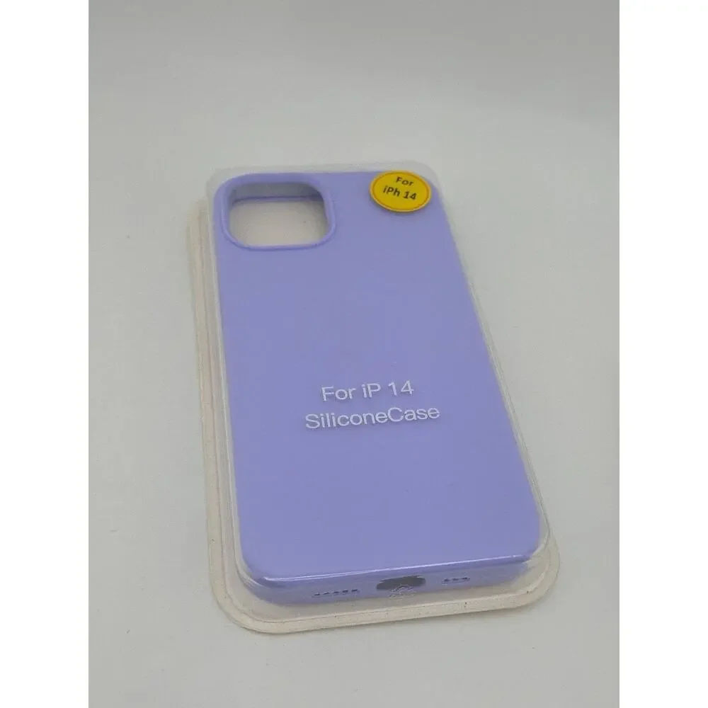 ip 14 Silicone Case Light Purple